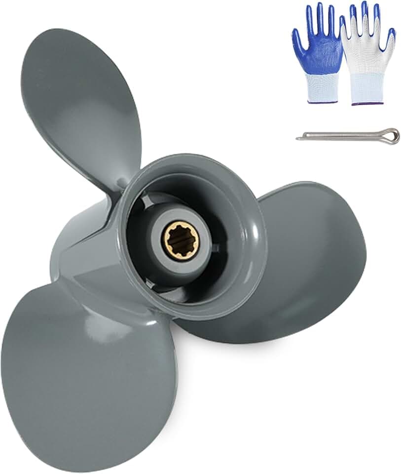 Aluminum Outboard Boat Propeller for Honda Engines 8-20HP