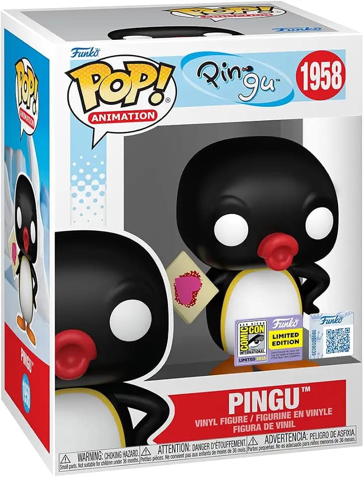 Funko Pop! Vinyl: Pingu- Pingu (Crafts) - Amazon-Exklusiv - Vinyl-Sammelfigur - Geschenkidee - Offizielle Handelswaren - Spielzeug Für Kinder und Erwachsene - Movies Fans