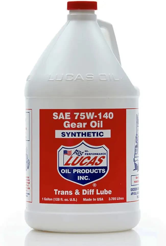 Lucas Oil 10122 75 W-140 Synthetic Motor Lube, Case of 4