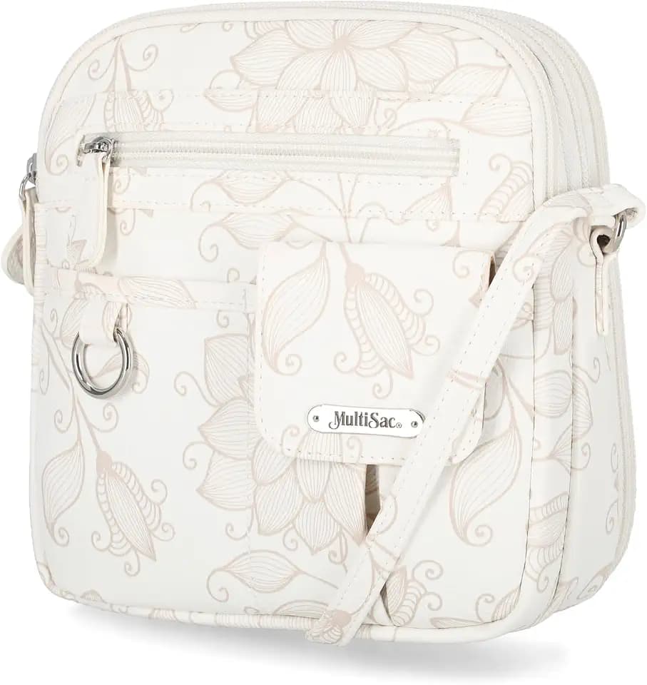 Multisac Women's MultiSac North South Mini Zip Around Crossbody