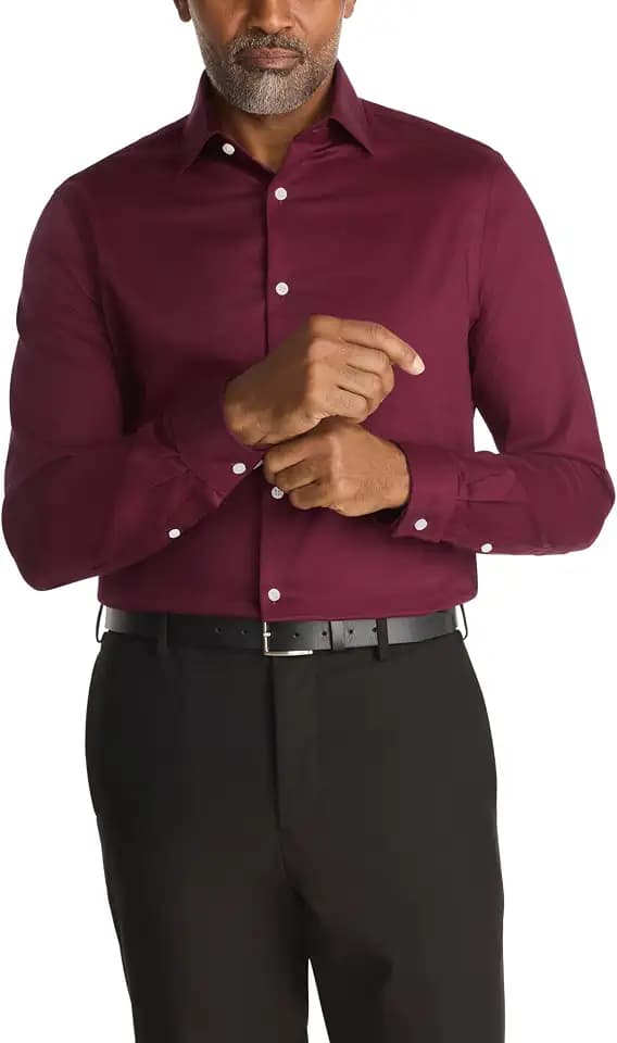 Michael Kors Men's Dress Shirt Comfort Stretch Regular Fit