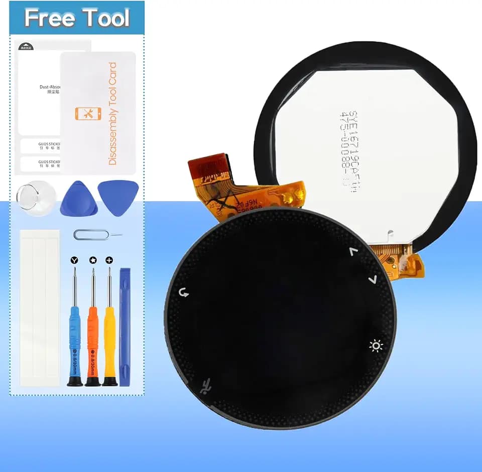 Screen Replacement for Garmin Forerunner 230 235 235J 6.7" LCD Display Touch Digitizer Assembly with Tools