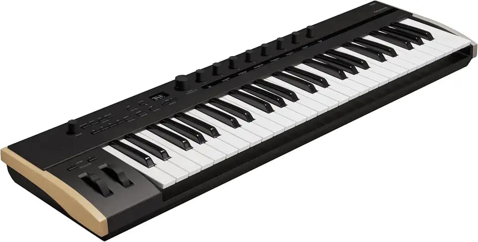 Korg KEYSTAGE-49 - Keystage 49 Key Poly AT MIDI Controller Tastatur – Schwarz