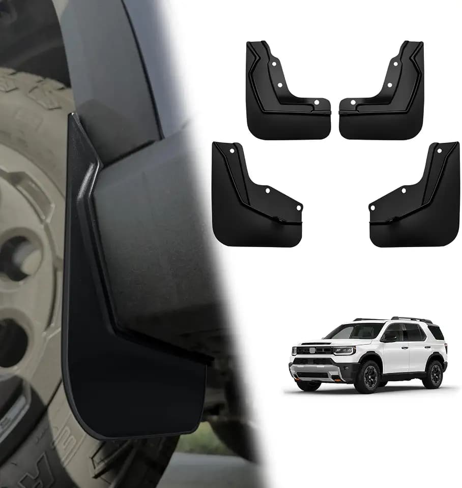 Muslogy 4PCS Mud Flaps for 2026 2027 Honda Passport (Won't Fit Trailsport)