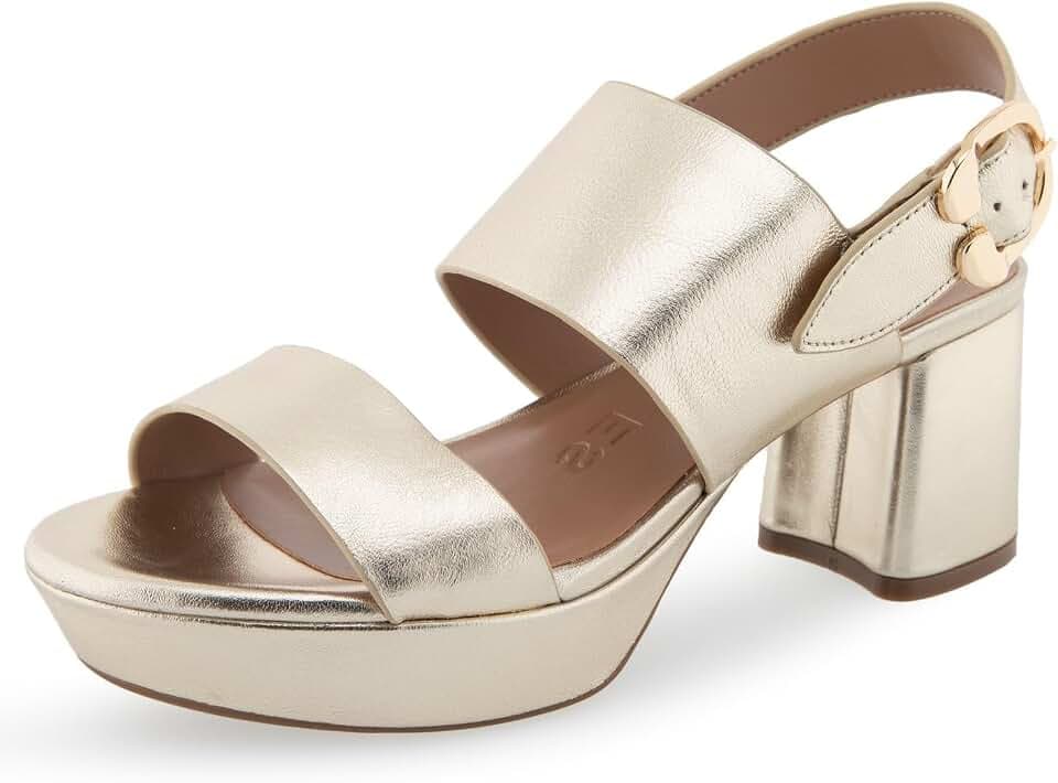 Aerosoles Women's Camera Metallic Platform Sandal