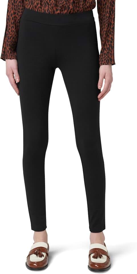 HUE Damen Leggings mit breitem Bund, Verdunkelung, Baumwolle, Sortiert