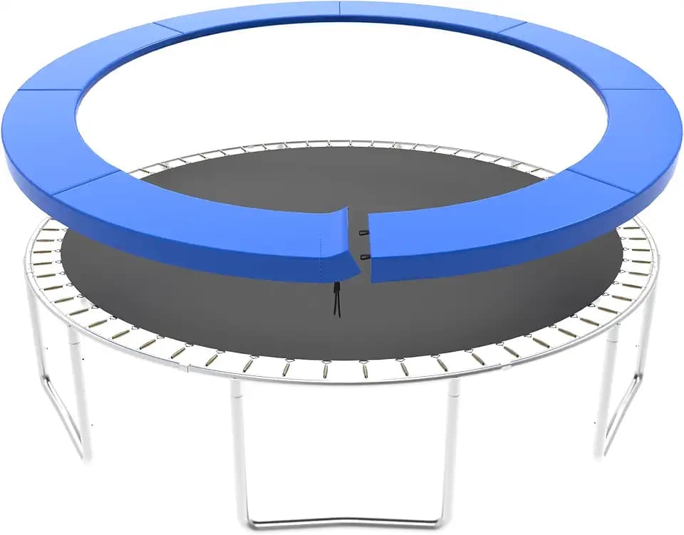 Waterproof Trampoline Spring Cover 10-16ft, Pad Replacement, No Holes