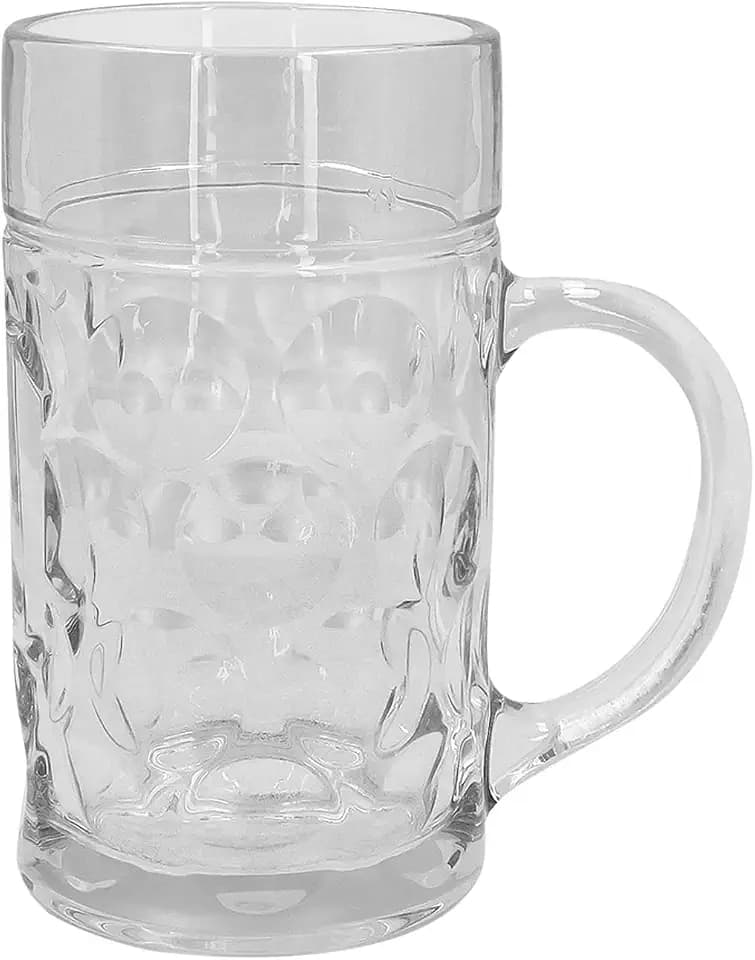 Boland - Bierkrug aus Glas, 1 Liter
