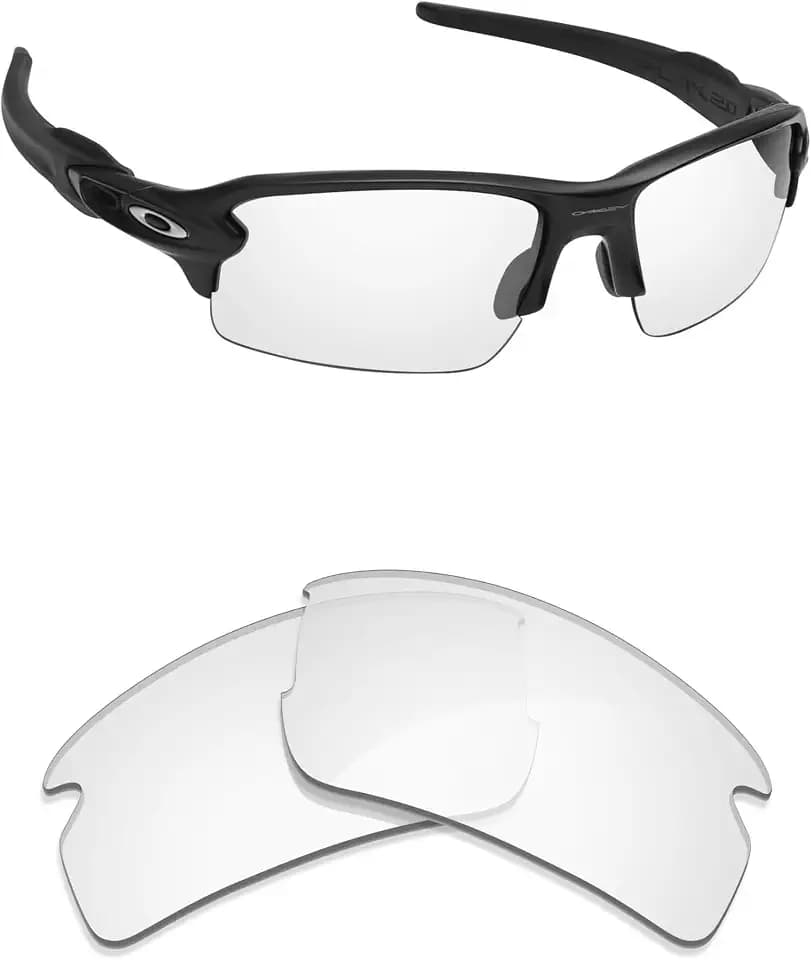 Alphax Polarized Replacement Lenses for Oakley Flak 2.0 OO9295 59mm Sunglasses | Glare Reduction | Precision Cutting