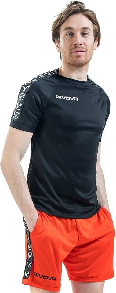 Givova Herren T-Shirt Poly Band Hemd