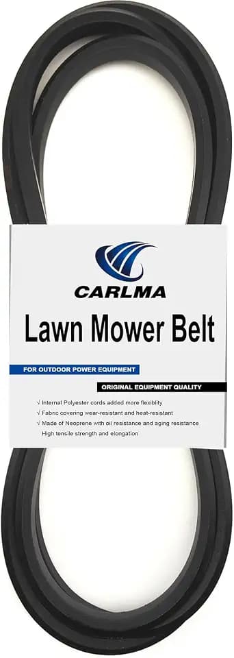 Lawn Mower Double Angled V-Belt Drive Belt for John Deere M111564 F710 F725 F735 Riding Mower with 48" Deck, Deck Belt for Ariens/Gravely 07200509 52" PM and Pro-Turn Models (5/8" x123 3/4")