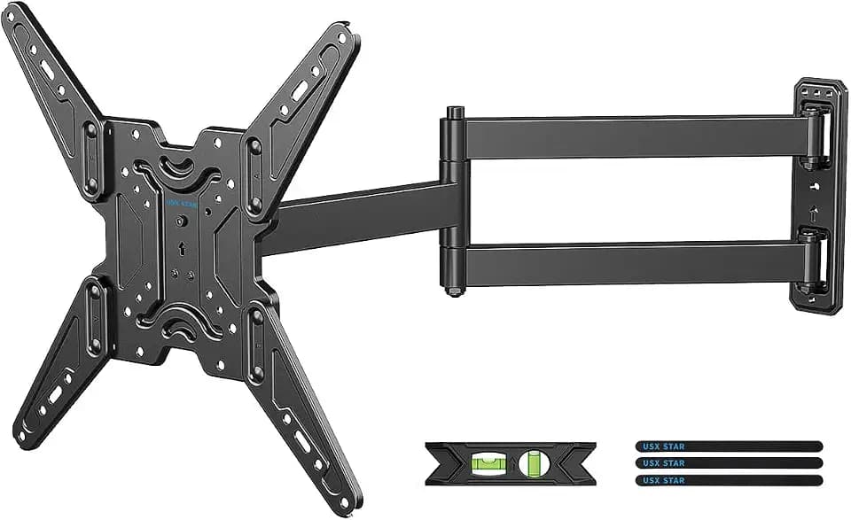 USX STAR Corner TV Wall Mount Long Arm Full Motion for 42 50 55 65 inch TVs