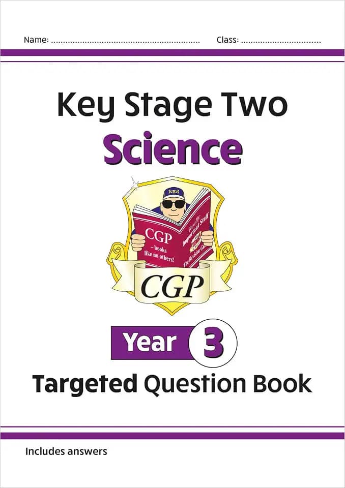 KS2 Science Year 3 Targeted Question Book (includes answers) (CGP Year 3 Science)