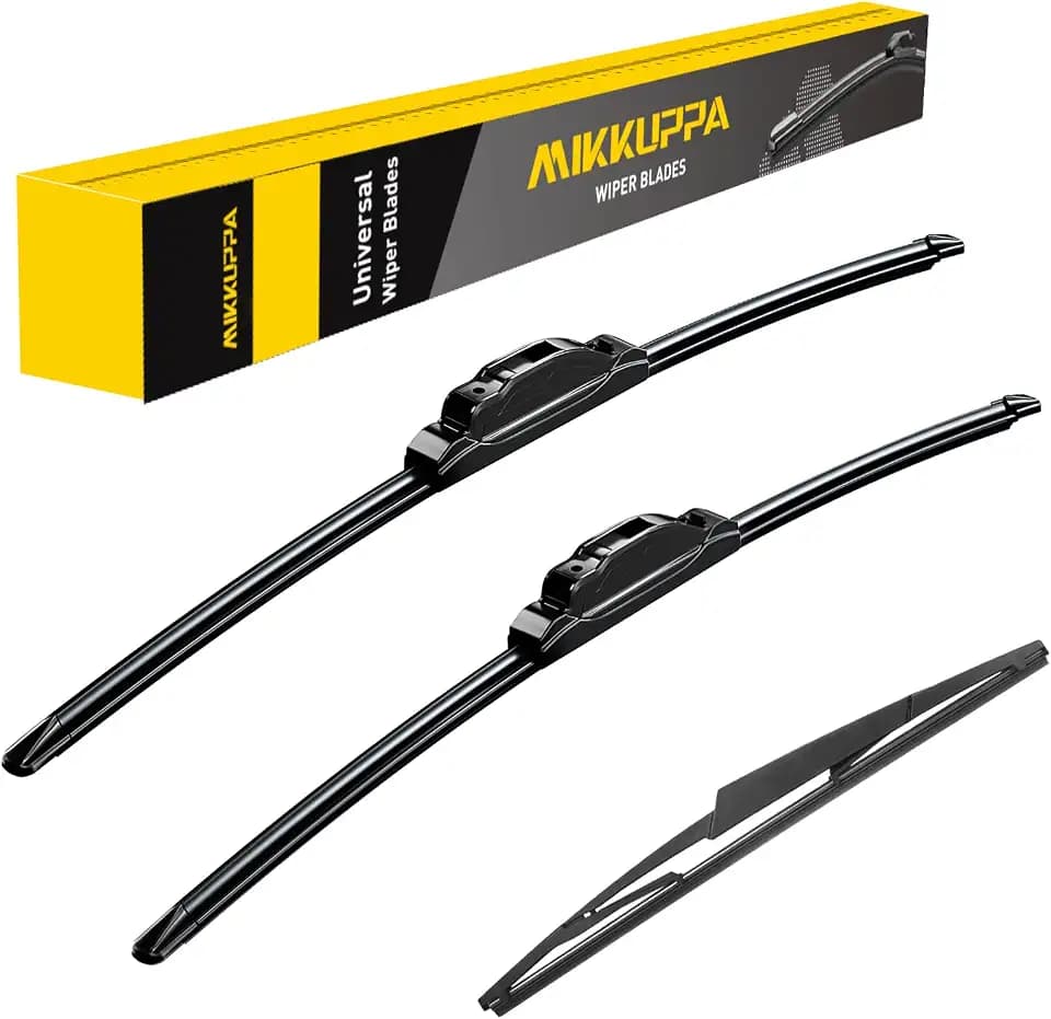 MIKKUPPA 22"+22"+16" Windshield Wiper Blades Replacement for 2009-2015 Ford Expedition, Front & Rear Wiper Blades, Durable Stable Quiet All Season (Pack of 3)