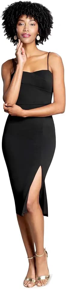 Dress The Population Women's Alana Bodycon Midi Dress