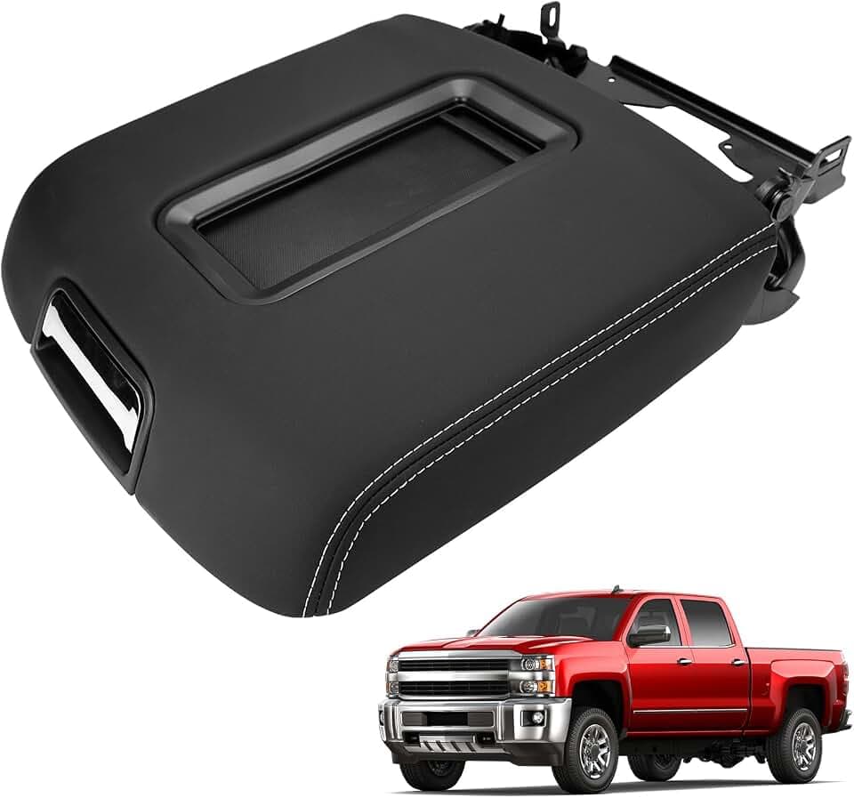 FEXON Center Console Armrest Lid for Chevy Silverado Tahoe Suburban