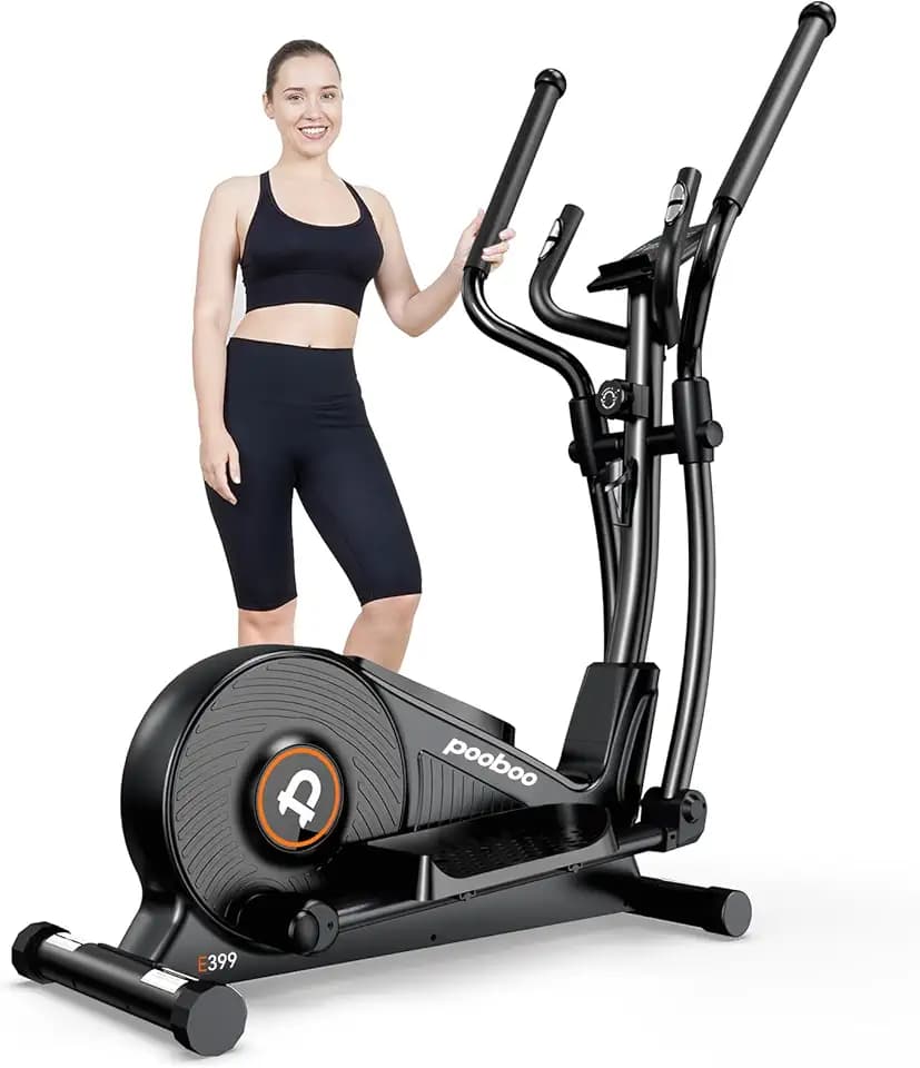 Crosstrainer für Zuhause Testsieger, Magnetischer Ellipsentrainer Klappbar