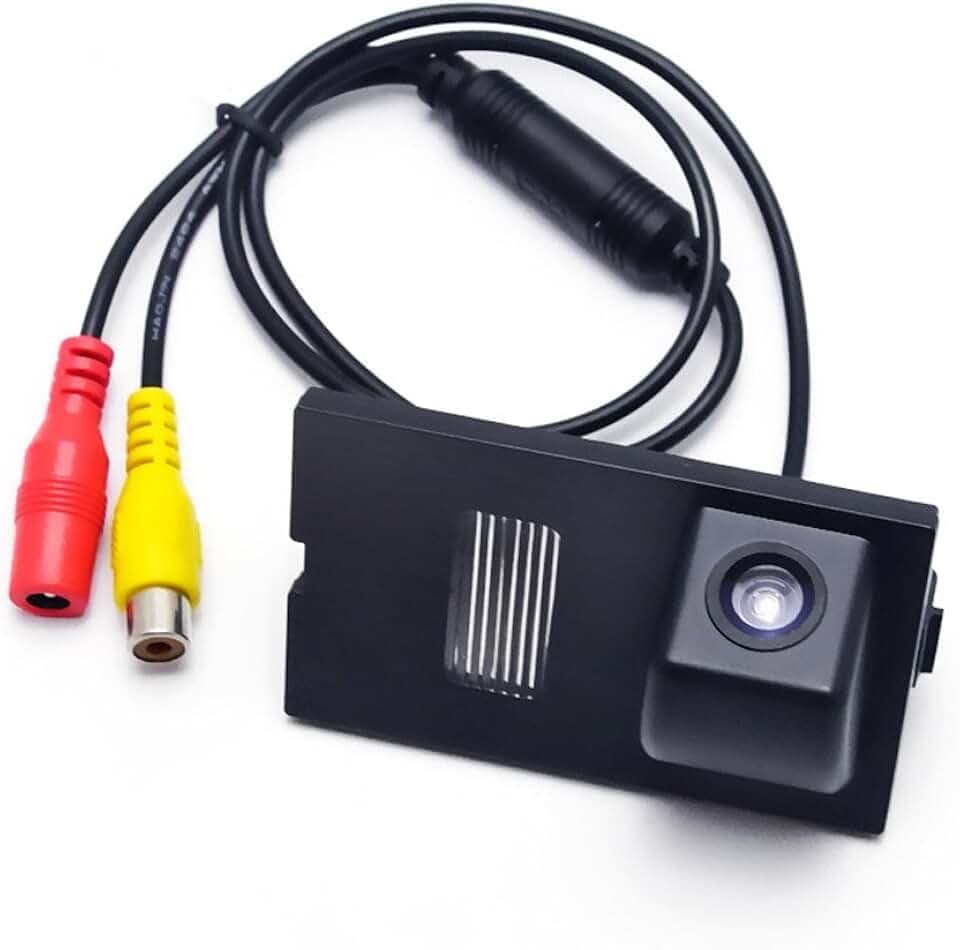 170 Grad Weitwinkel Auto Nachtsicht Rückfahrkamera 12-24 Volt Wasserfeste mit Distanzlinien Kennzeichen Einparkkamera für Discovery 3 Range Rover Sport Freelander 2