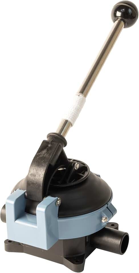 Whale Gusher Titan Manual Bilge Pump - up to 28 GPM Flow Rate - for Boats over 40 Feet