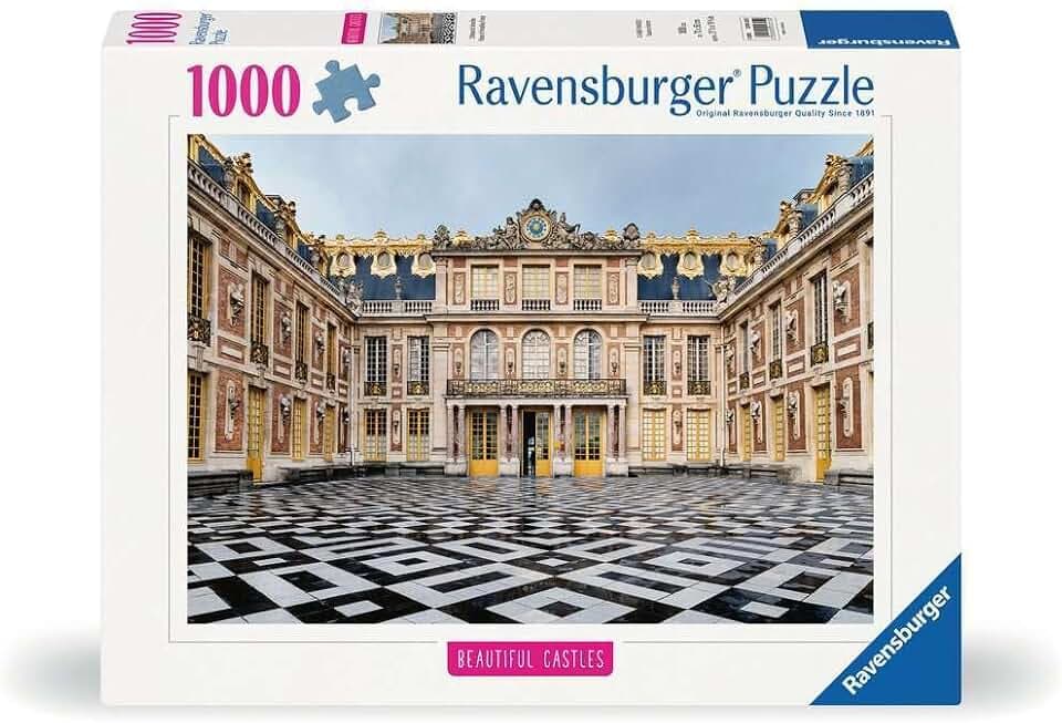 Ravensburger Puzzle Schloss von Versailles, Frankreich - 1000 Teile Puzzle | 1000 Teile Puzzle, Erwachsenenpuzzle, Geschenk für Frauen und Männer