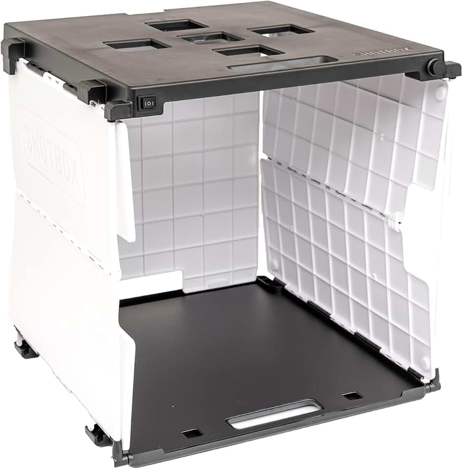 We R Memory Keepers, Shotbox, Photography Equipment, Portable and Collapsible, Light Box for Photography, Tracing, Folding, Content, and More