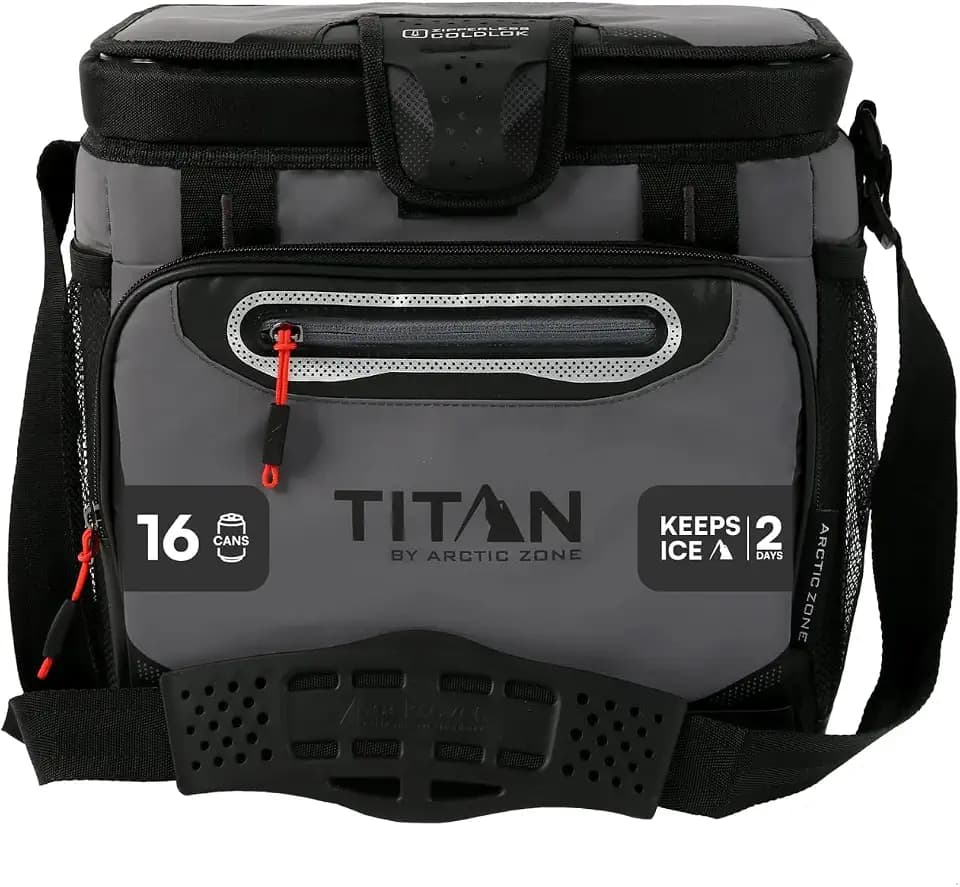 Titan Zipperless HardBody Cooler, Keeps Ice 2 Days
