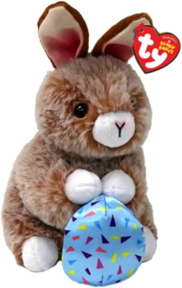 Ty Beanie Praline the Brown Easter Bunny - 6"