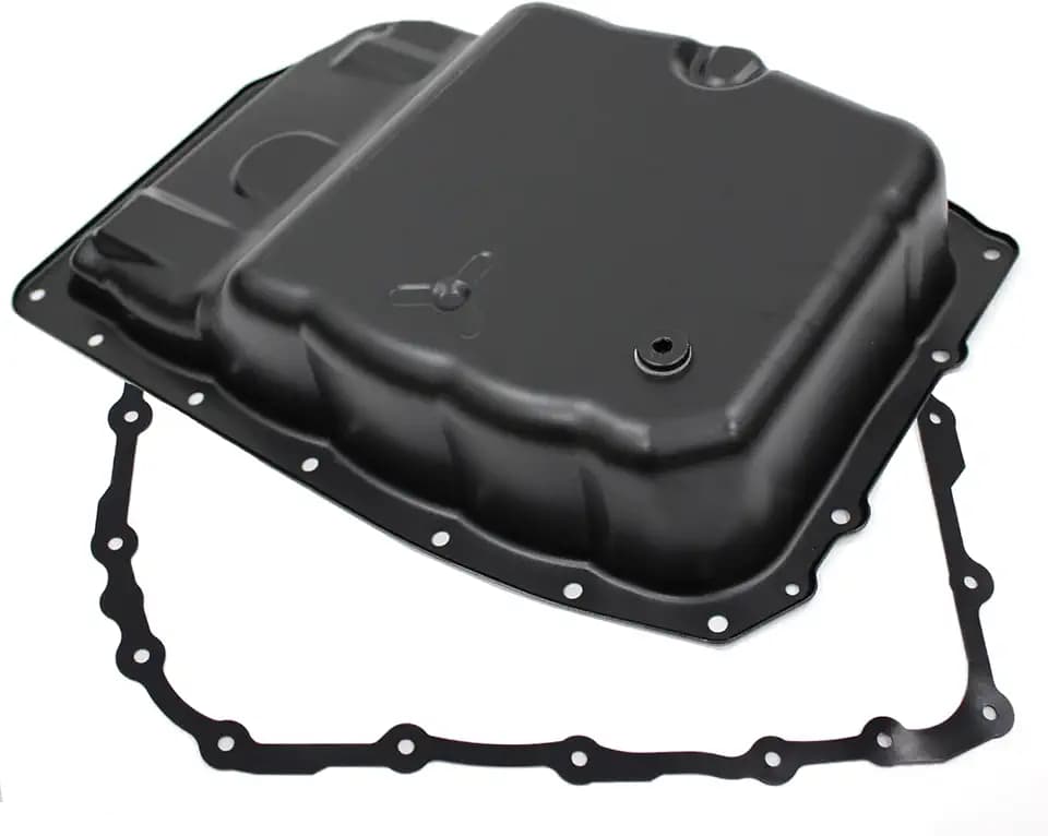AUCERAMIC 6L80 Transmission Oil Pan with Drain Plug & Gasket for Chevy GMC