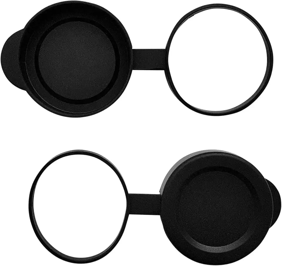 50mm Binocular/Monocular Objective Lens Caps Internal Diameter 57.5-59.4mm Rubber Cover Set Black