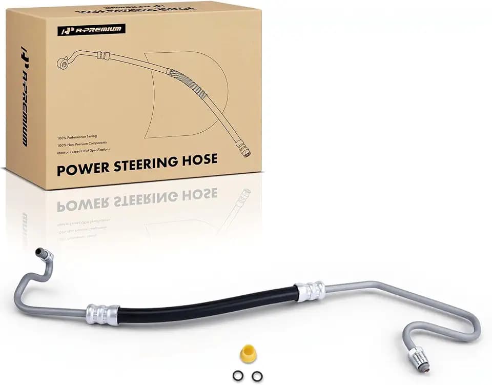 A-Premium Power Steering Pressure Hose Line Assembly, Replace 26008920