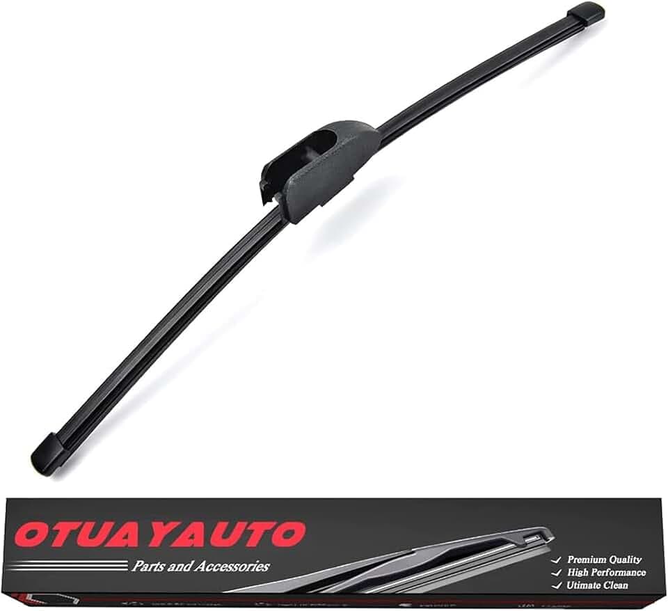 OTUAYAUTO 13" Rear Wiper Blade A310H - Replacement for Hyundai Elantra GT 2012-2020, Jaguar F-Pace 17-22 E-Pace 18-23, Kia Forte 14-18, Alfa Romeo Stelvio 18-23 Back Windshield Wiper