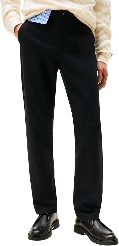 Tommy Hilfiger Herren Denton Brushed Melange Chino Mw0mw41528 Chino