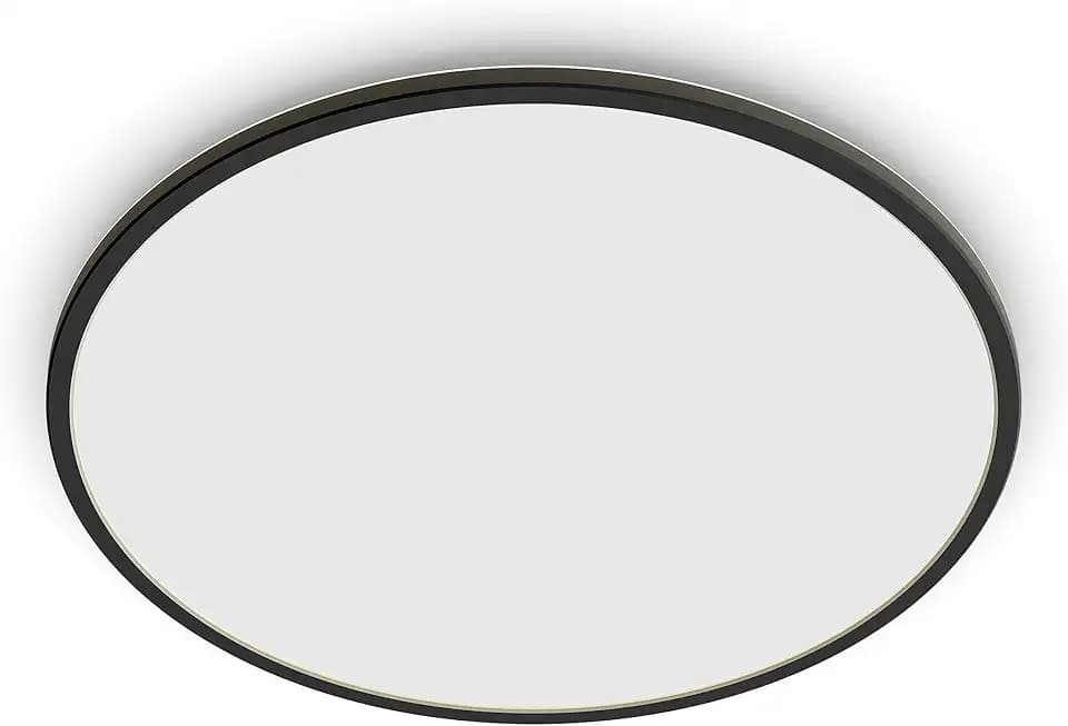 Philips LED SuperSlim Außenleuchte (15W), kaltweißes Licht, IP54 Schutz, schwarz, 25cm