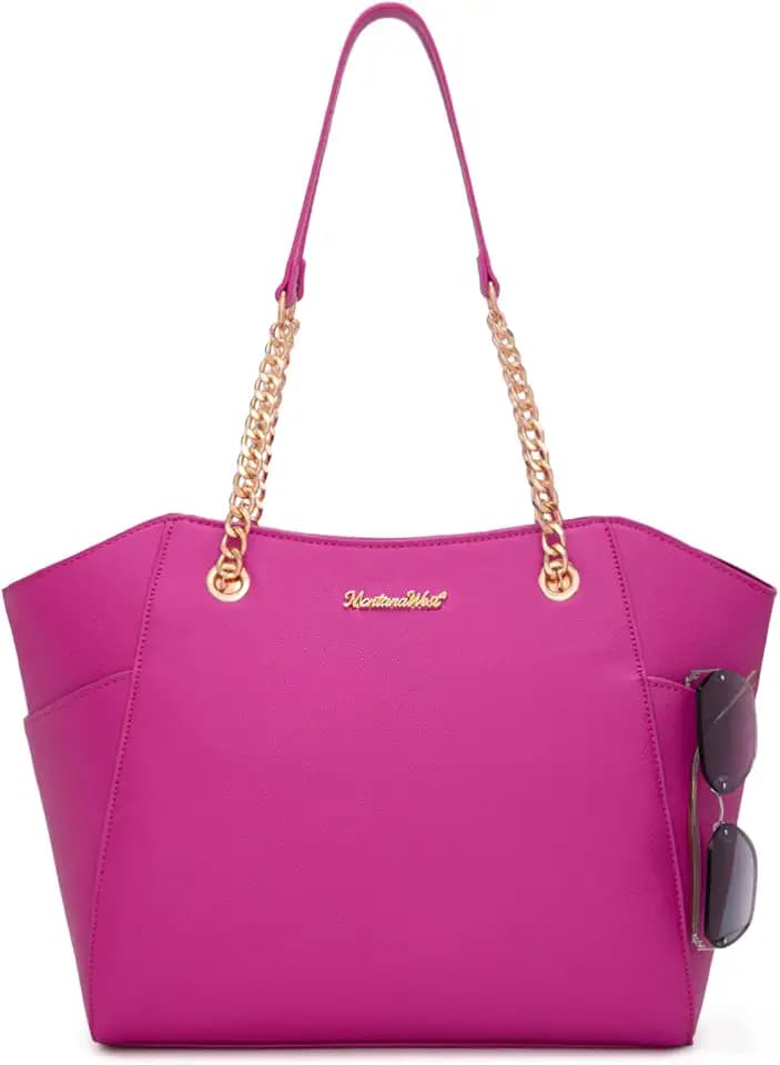 Montana West Tote Bag for Women Chain Top-handle Handbags