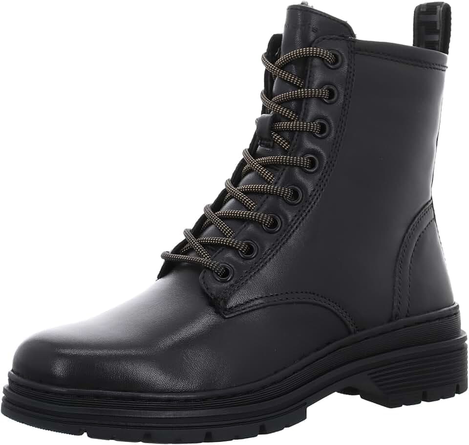 Tamaris Damen Warmfutter Stiefel bequem; BLACK, EU 40