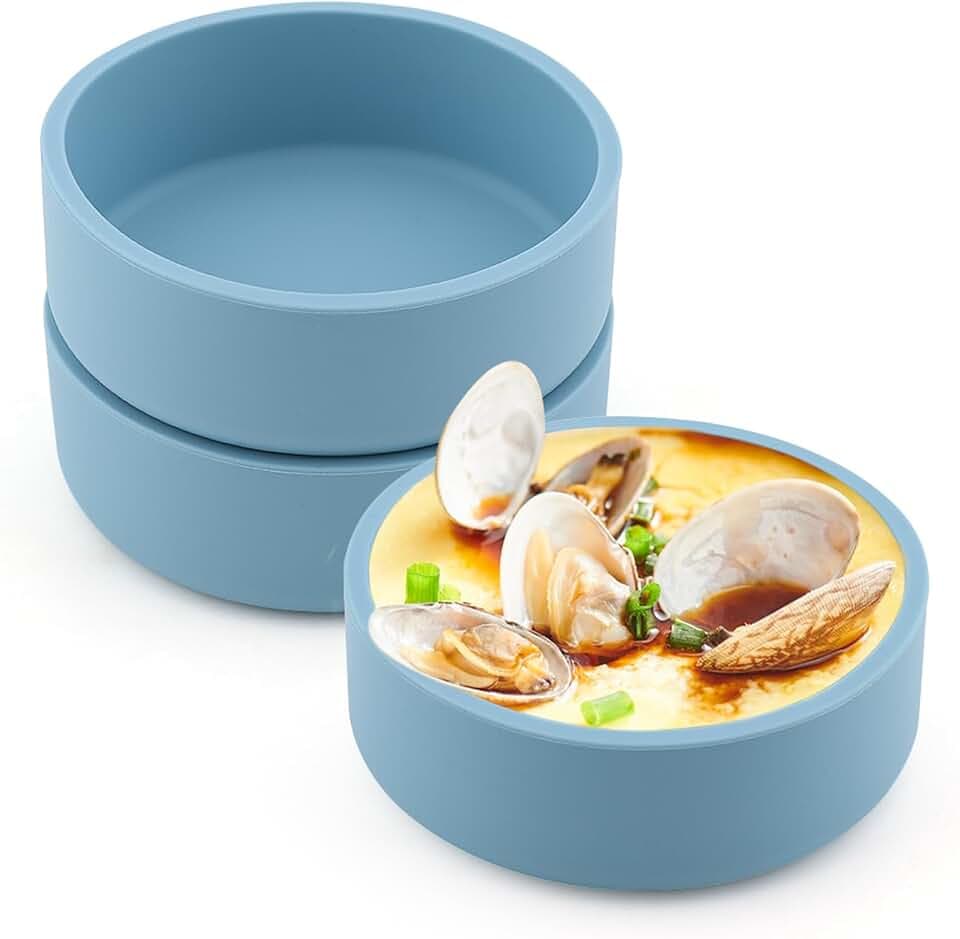 Air Fryer Egg Mold, 3 Pack Silicone Egg Bite Cups, 6 oz