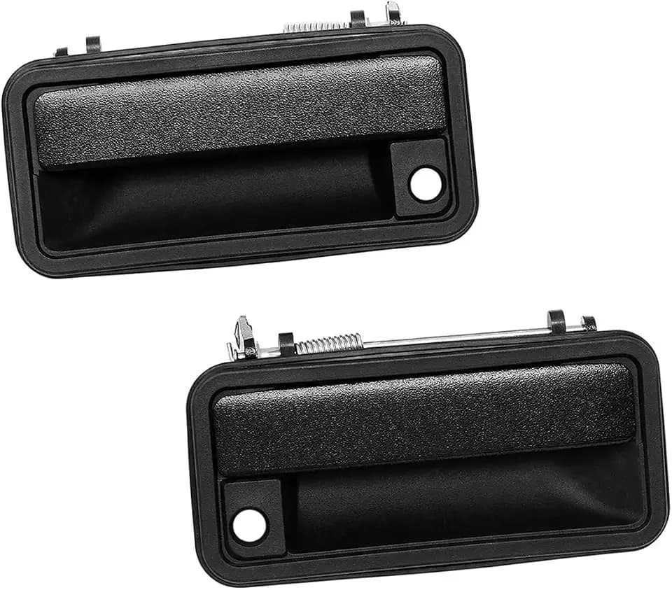 Exterior Front Left & Right Door Handles, Compatible with 1988-2001 Chevy