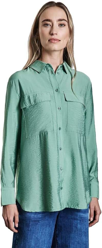 Street One Damen Damen Relaxed Fit Bluse Relaxed Fit Bluse