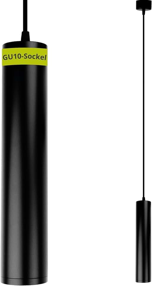 INNOVATE LED Pendelleuchte Deckenlampe höhenverstellbar 300mm Schwarz