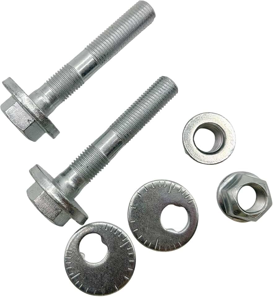 2Pcs Eccentric Alignment Camber Bolt Nut for Toyota RAV4 2010-2018
