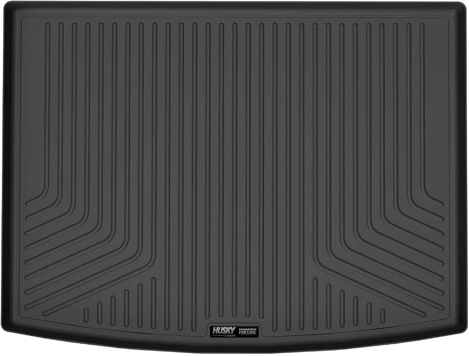 Husky Liners Weatherbeater Cargo Liner | Fits 2021-2026 Chevrolet Suburban, Tahoe/GMC Yukon XL, 2021-2026 Cadillac Escalade ESV (to Back of 3rd Row) | Cargo, 1-pc. Black - 28181