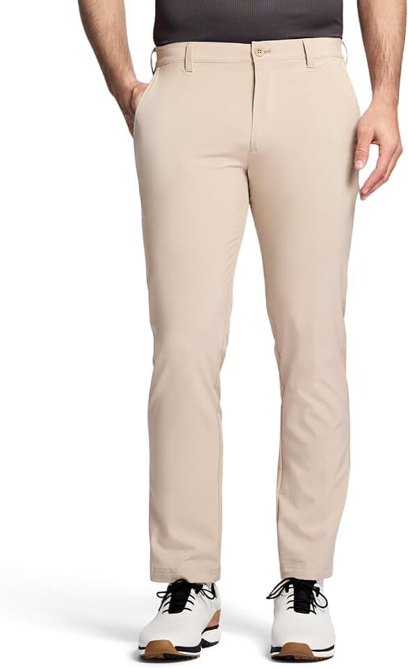 Izod Mens Golf Swingflex Slim Fit Pant