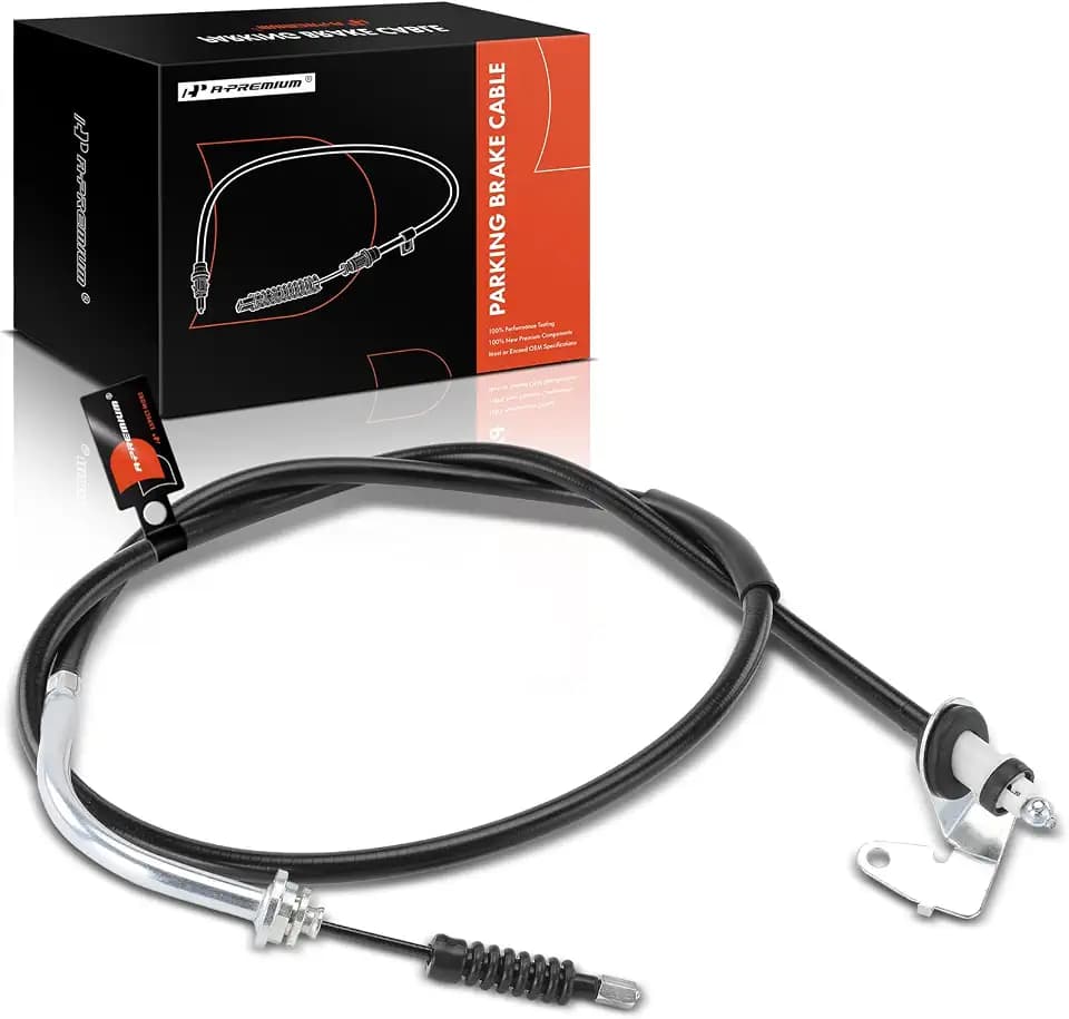 A-Premium Rear Driver Parking Brake Cable Assembly
