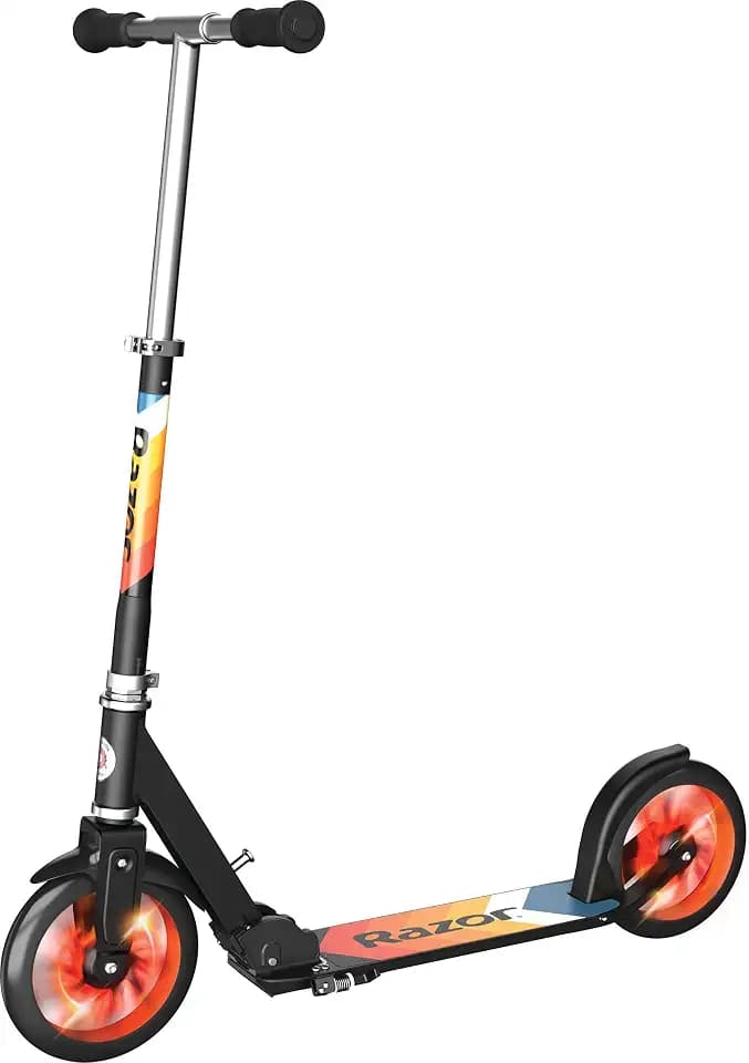 Razor Scooter A5 LUX Light Up Kick Scooter | Classic Manual Standup