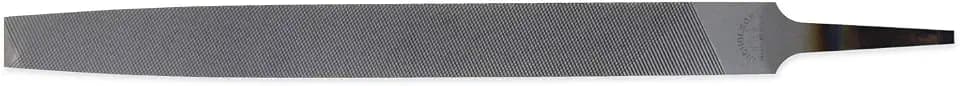 Nicholson 8"" Flat Double Cut Smooth File - Carded - 03633NN", multi, one size
