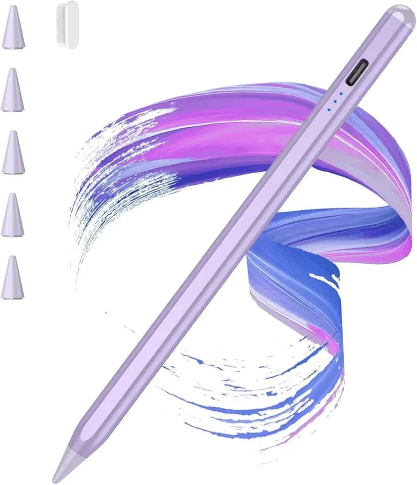 TaIYanG iPad Stylus Pen for iPad 2018-2026, Palm Rejection, Fast Charging