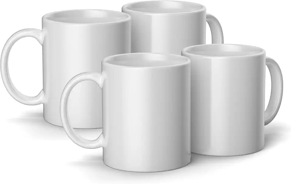 Cricut® Ceramic Mug Blank - 12 oz/340 ml (4 ct)