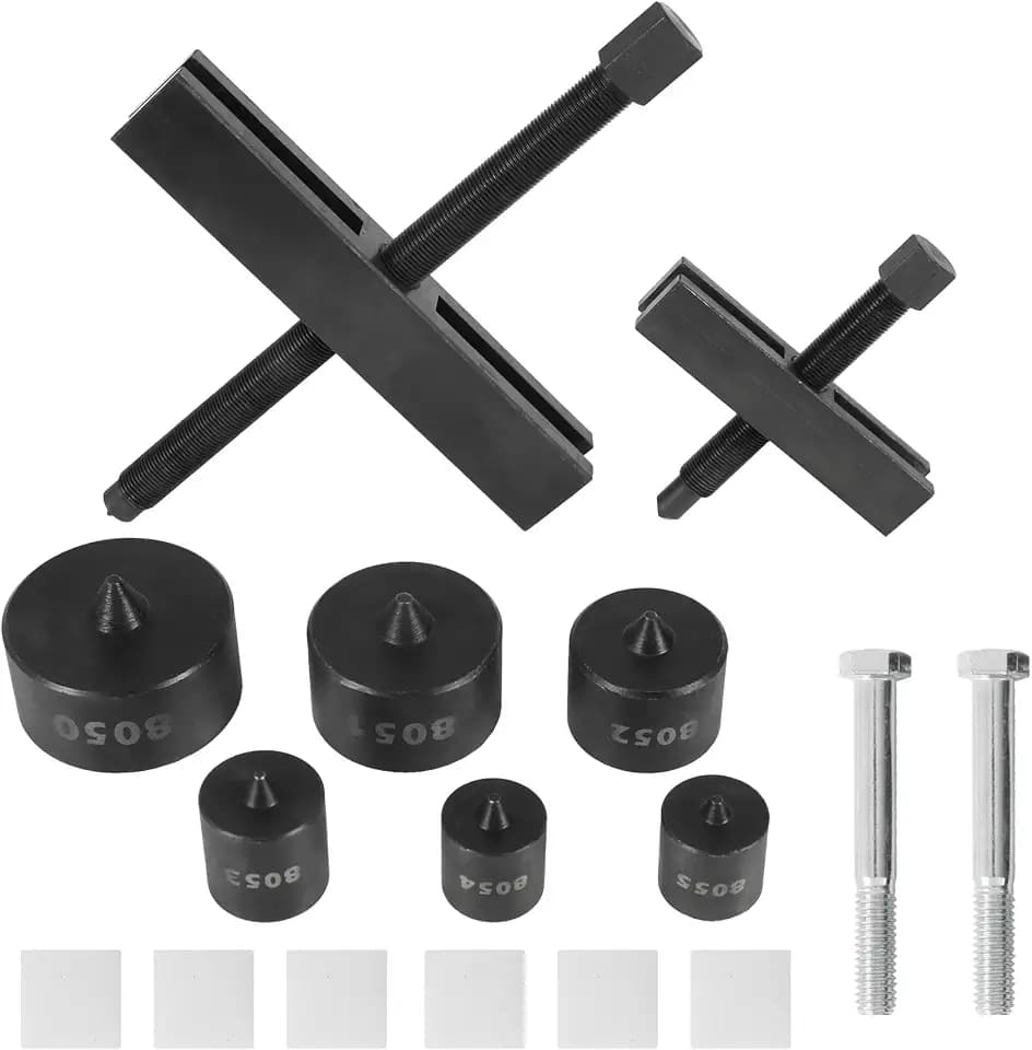 522 7393 8056 Puller and Protector Tools 522 Large Gear and Pulley Puller & 7393 Gear and Pulley Puller & 8056 Shaft Protector Set for Timing Gears, Fan Pulleys