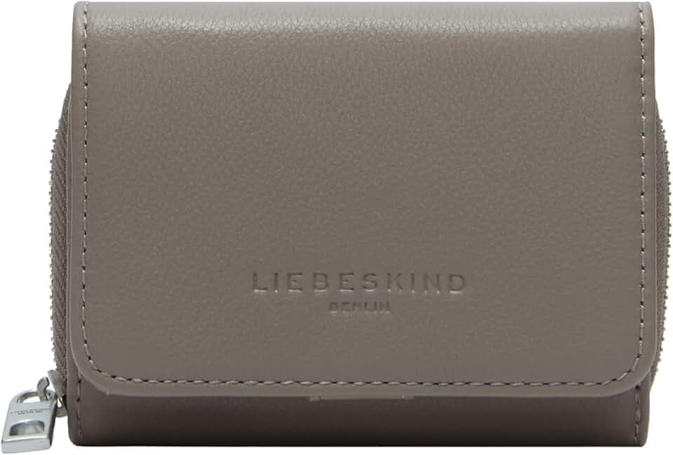 Liebeskind Berlin Geldbörse Damen „Pablita“ Leder I Geldbörse Damen groß I viel Platz, viele Fächer & Münzfach I Leder Portmonaie Damen I Damengeldbörse klein mit RFID-Schutz