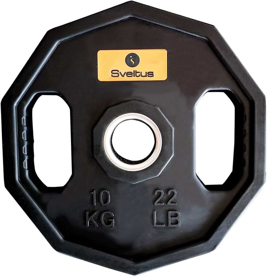 Olympische Hantelscheibe, 10 kg, 1 Stück